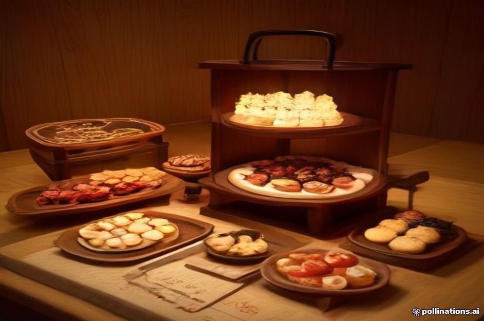 A stylish studio photograph displaying an array of modern Korean artisanal Yakgwa pastries, fusion Hangwa rice treats, and elegant tradition